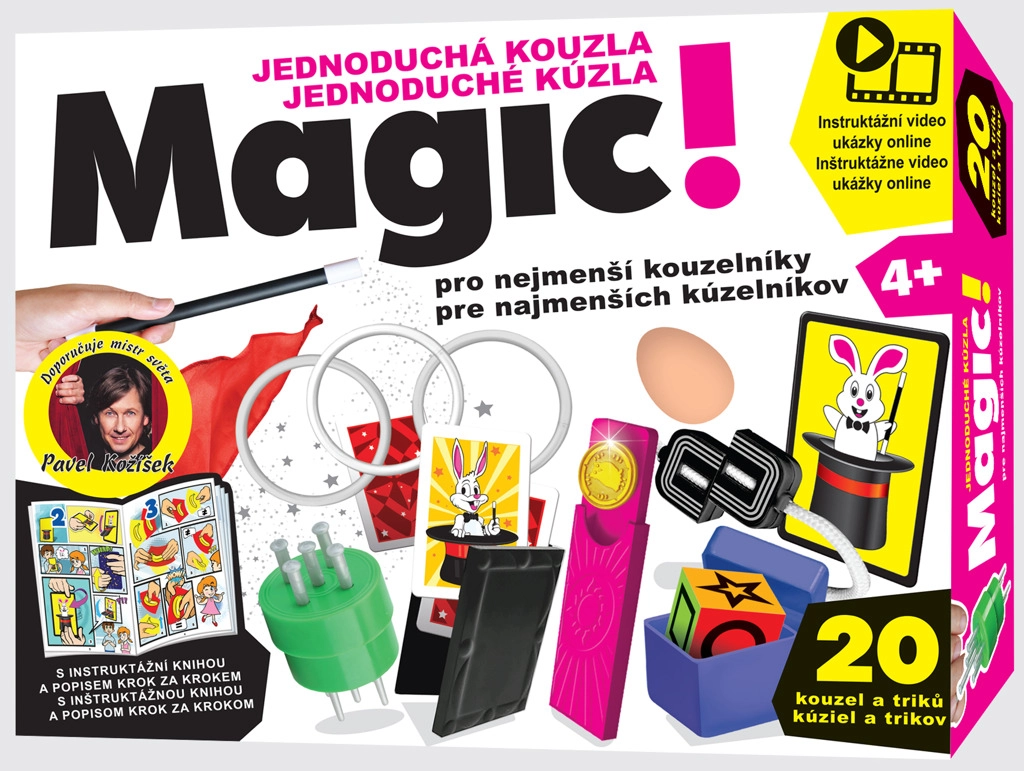Levně Super snadná magie – sada 20 triků