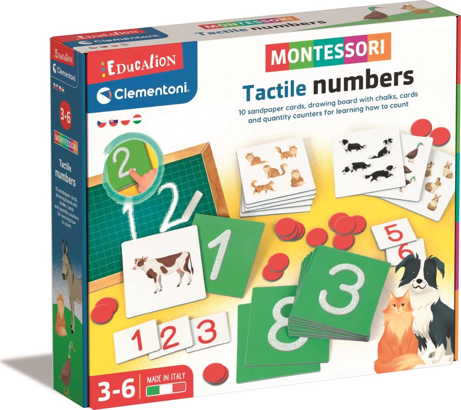 Levně Montessori Clementoni - nauč se číslice
