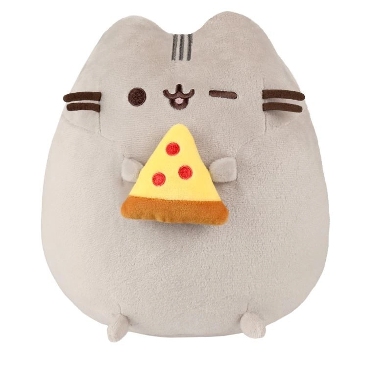 PUSHEEN s PIZZOU pizza v tlapkách SUPER SOFT 23 cm