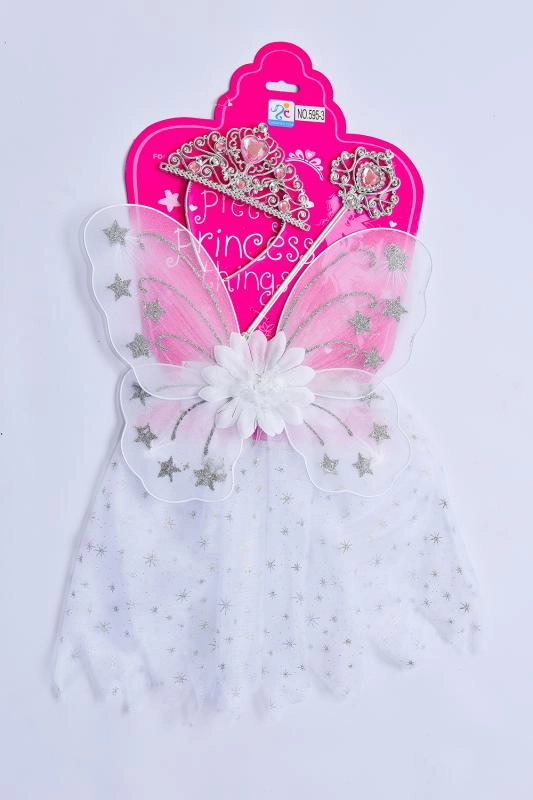 Mac Toys Šaty pro malé víly - bílé