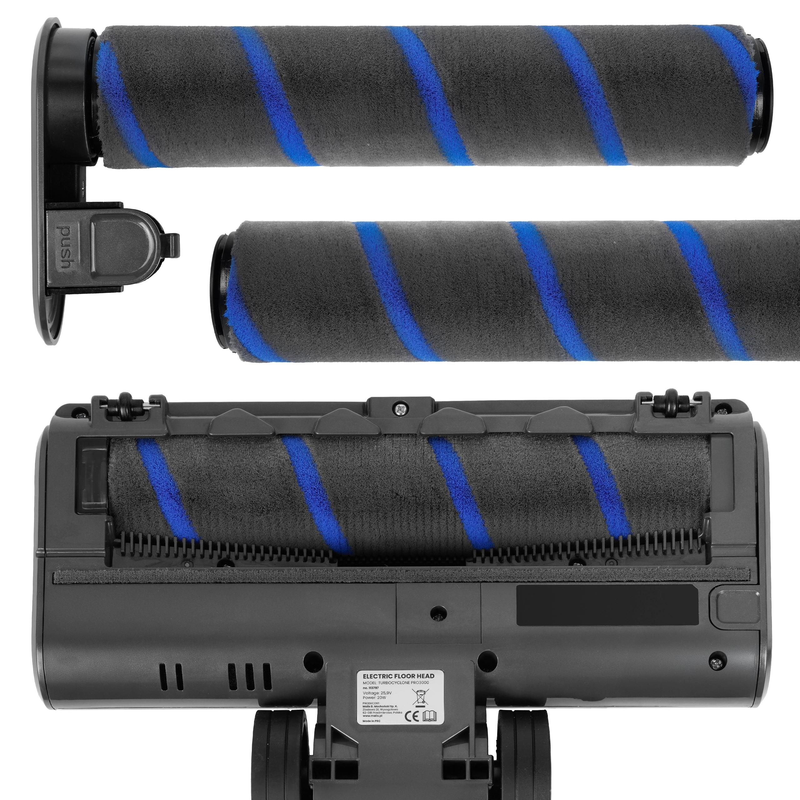 Levně Náhradní podlahový váleček pro TURBOCYCLONE PRO3000