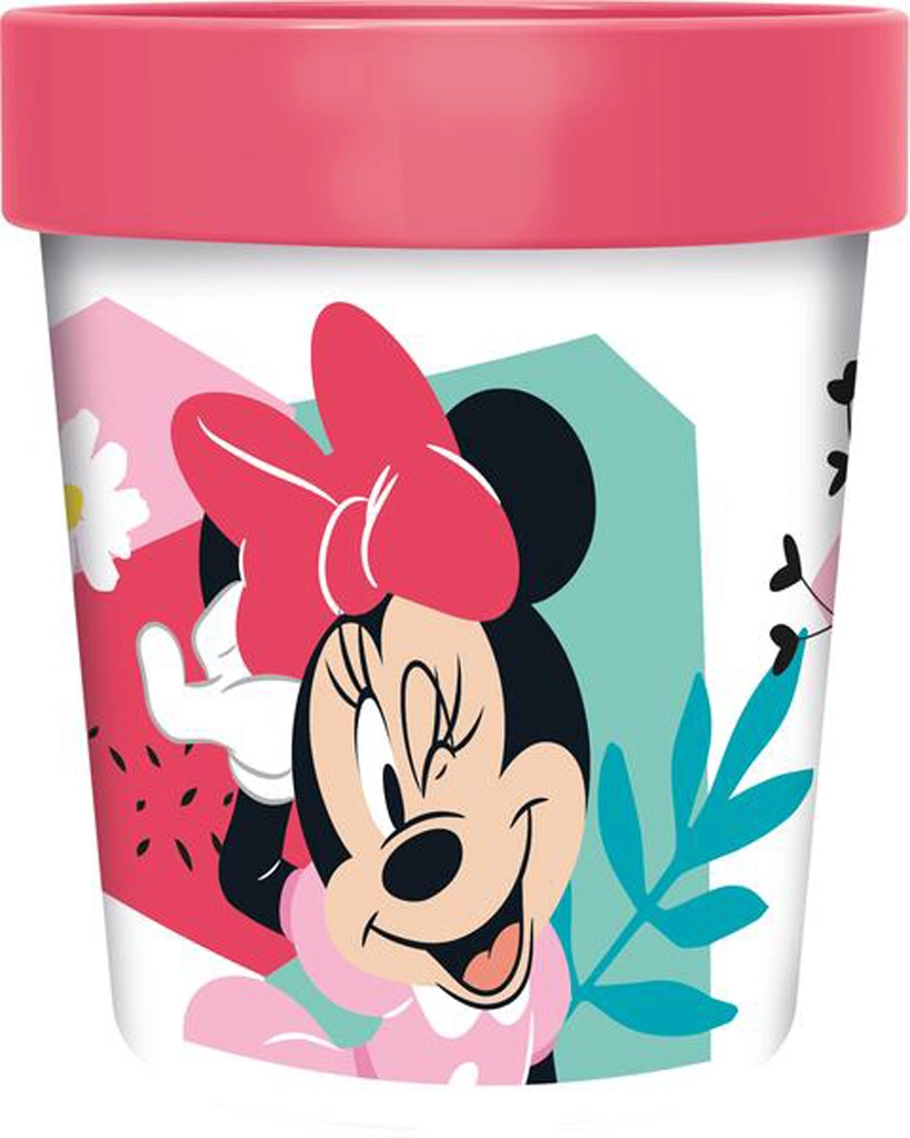 Plastový kelímek MINNIE s protiskluzovým dnem 260 ml