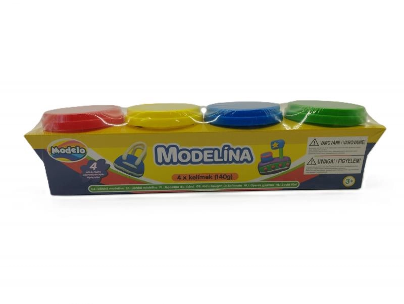 MODELO Modelína 4x 140g různé barvy