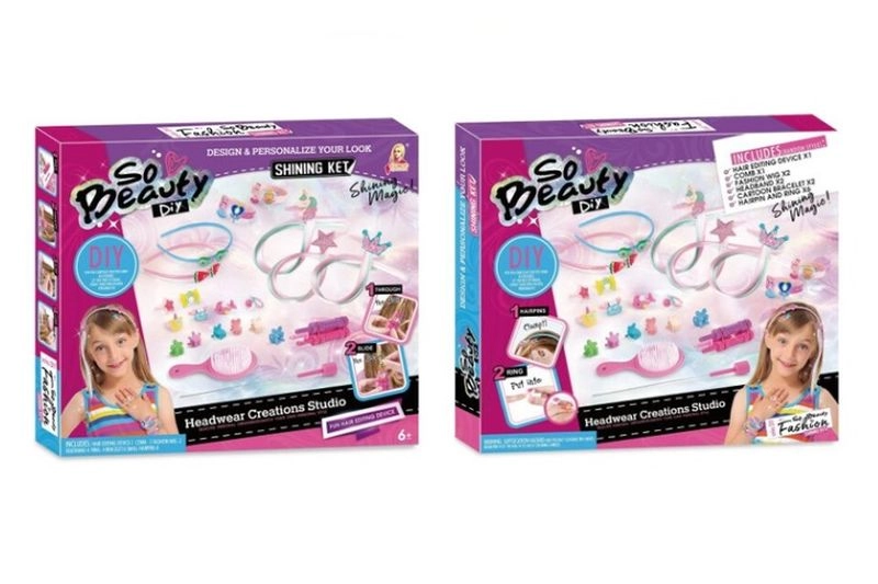 So Beauty DIY studio na výrobu vlasových doplňků