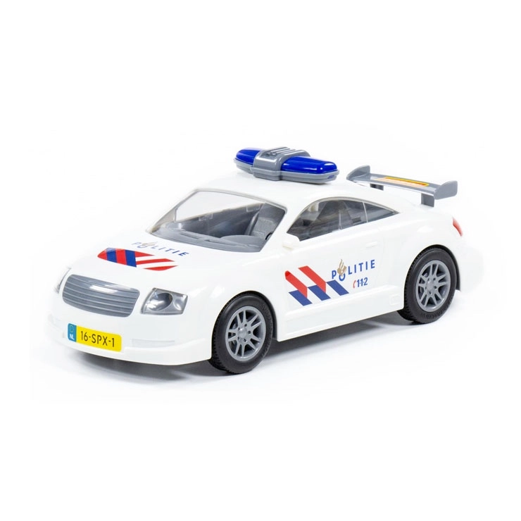 Policejní auto na setrvačník