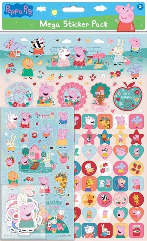 samolepky prasátko peppa – dětské samolepky na sešity, notebooky a doplňky