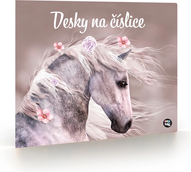 Levně Desky na číslice s motivem koně Romantic Oxybag