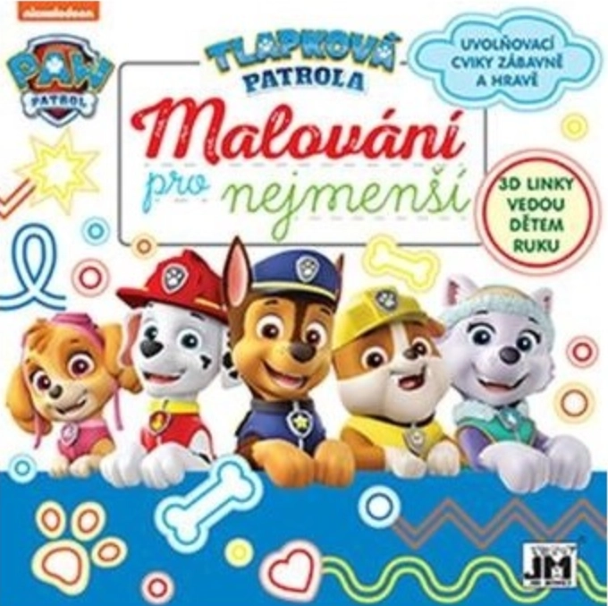 Malování pro nejmenší - Tlapková patrola