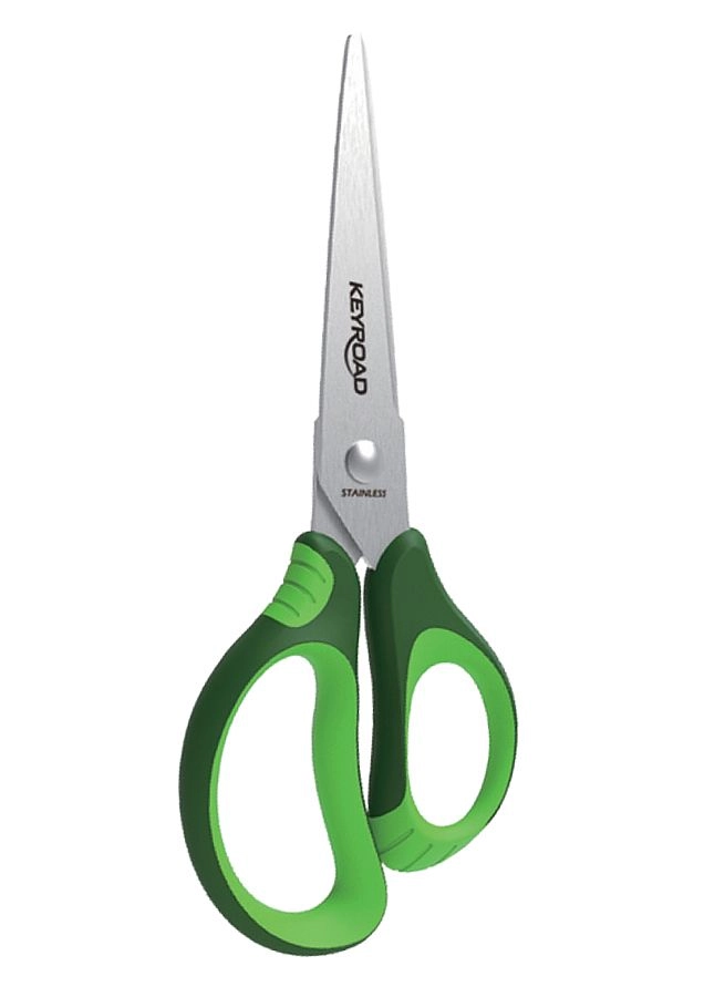 Školní nůžky s měkkou rukojetí 15 cm