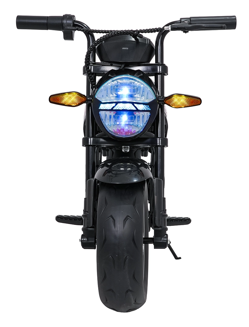 Dětská elektrická motorka SUPERMOTO černá