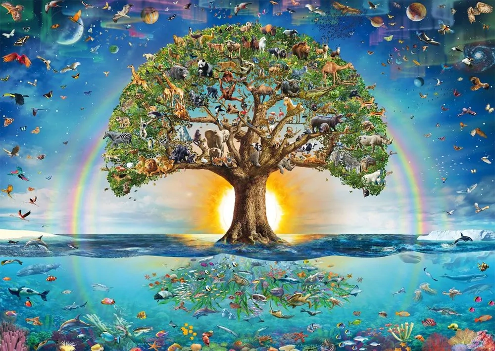 Puzzle Magický Strom Života 1000 Dílků