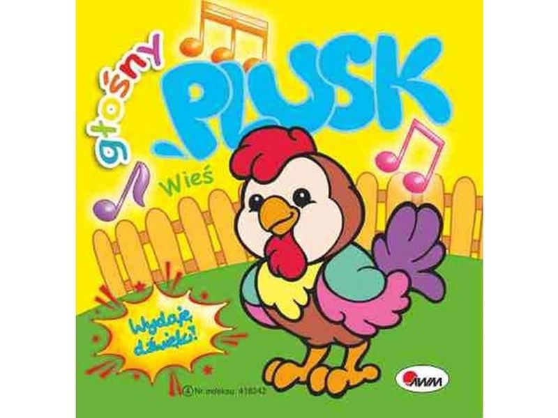 Głośny plusk – vesnice, zvuková koupací knížka