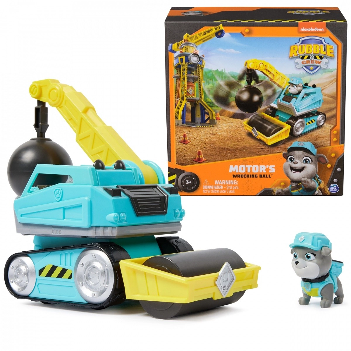 Rubble a jeho parta: demoliční vozidlo Motor s koulí a válcem