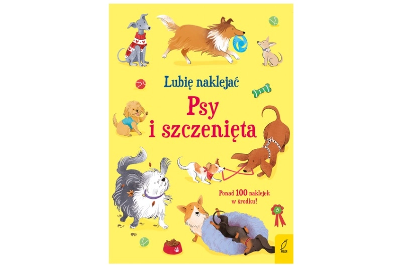 Psy a štěňata – sešit se samolepkami