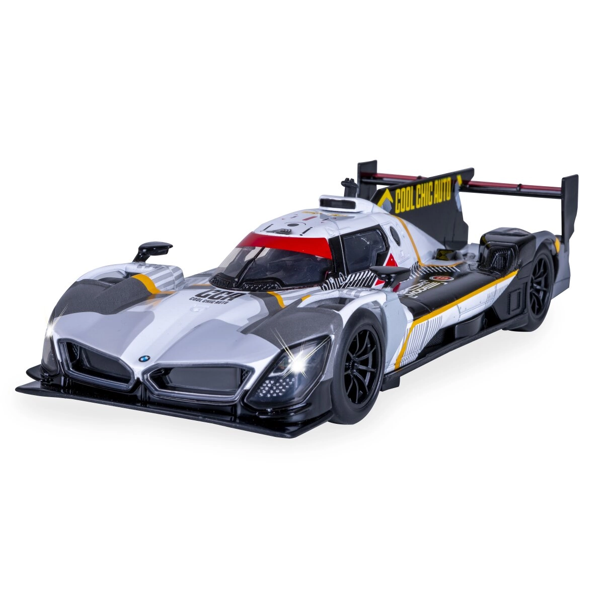 Kovový model BMW M Hybrid V8 1:24 šedý
