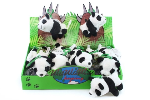 Plyšová klíčenka panda 12 cm