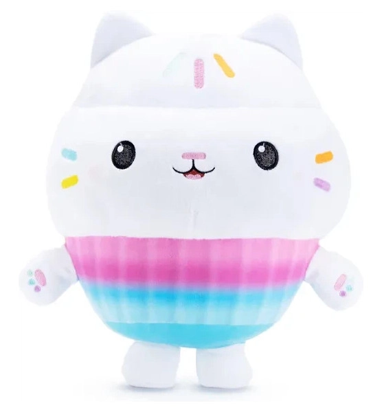 Levně GABBY’S DOLLHOUSE plyšový Koťátko Lákotek 45 cm – SIMBA