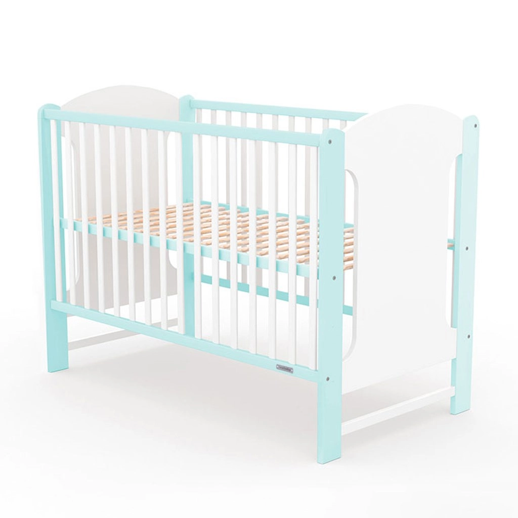 New Baby Dětská postýlka ELSA bílo-mátová