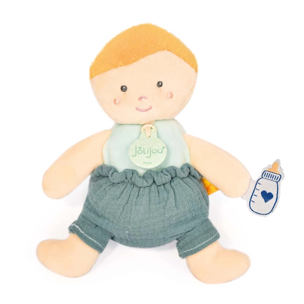 Doudou Jolijou panenka 18 cm zelená