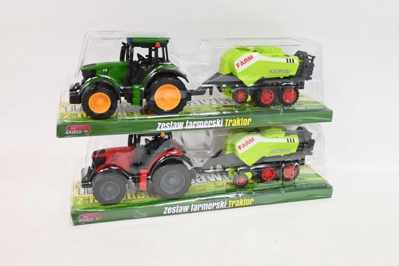 Traktor se zemědělským strojem - 1 kus