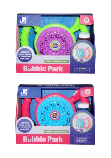 Stroj na bubliny s mýdlovým roztokem