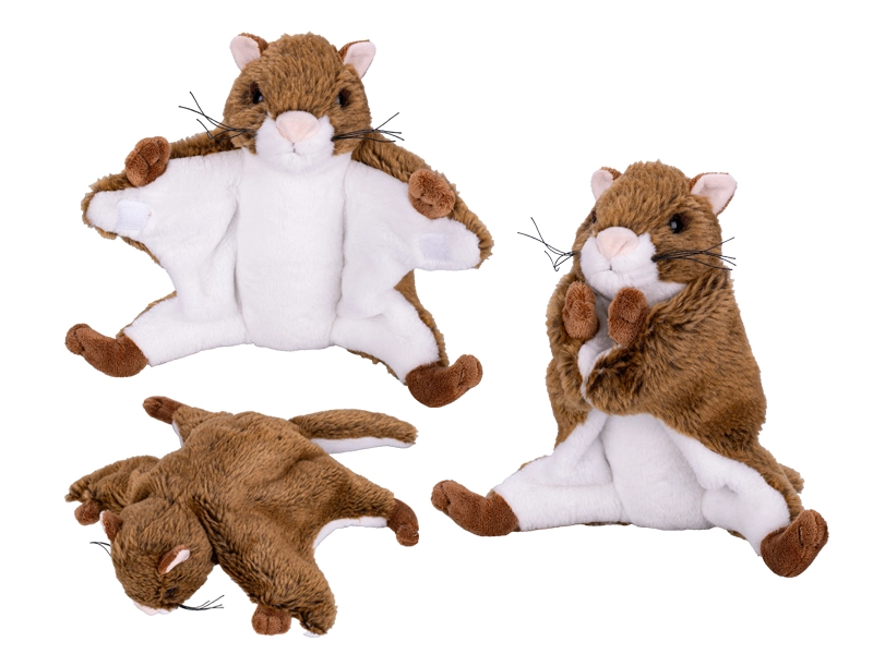 Plyšová veverka poletucha 36 cm