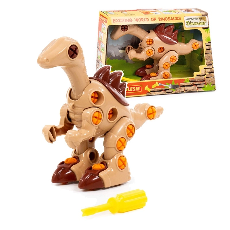 Rozebíratelný dinosaurus Velociraptor stavebnice se šroubky