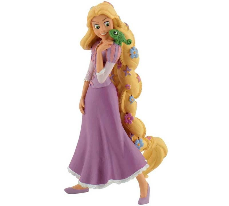 Bullyland Na vlásku princezna Rapunzel s květinami 12 cm