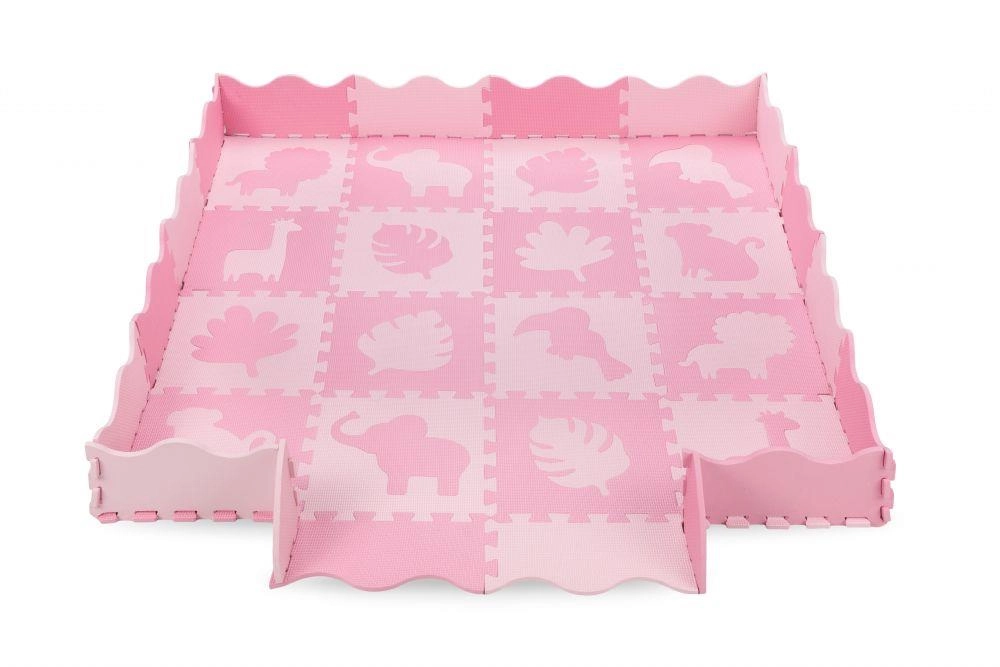 MoMi Pěnové puzzle Zawi, růžové