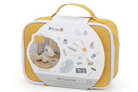 Dřevěný veterinární set pro děti