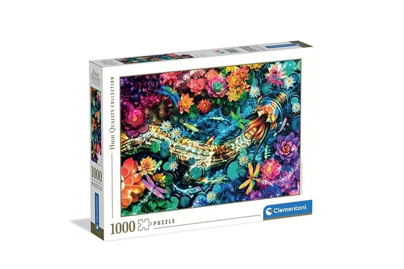 Clementoni puzzle 1000 dílků koi River high quality collection
