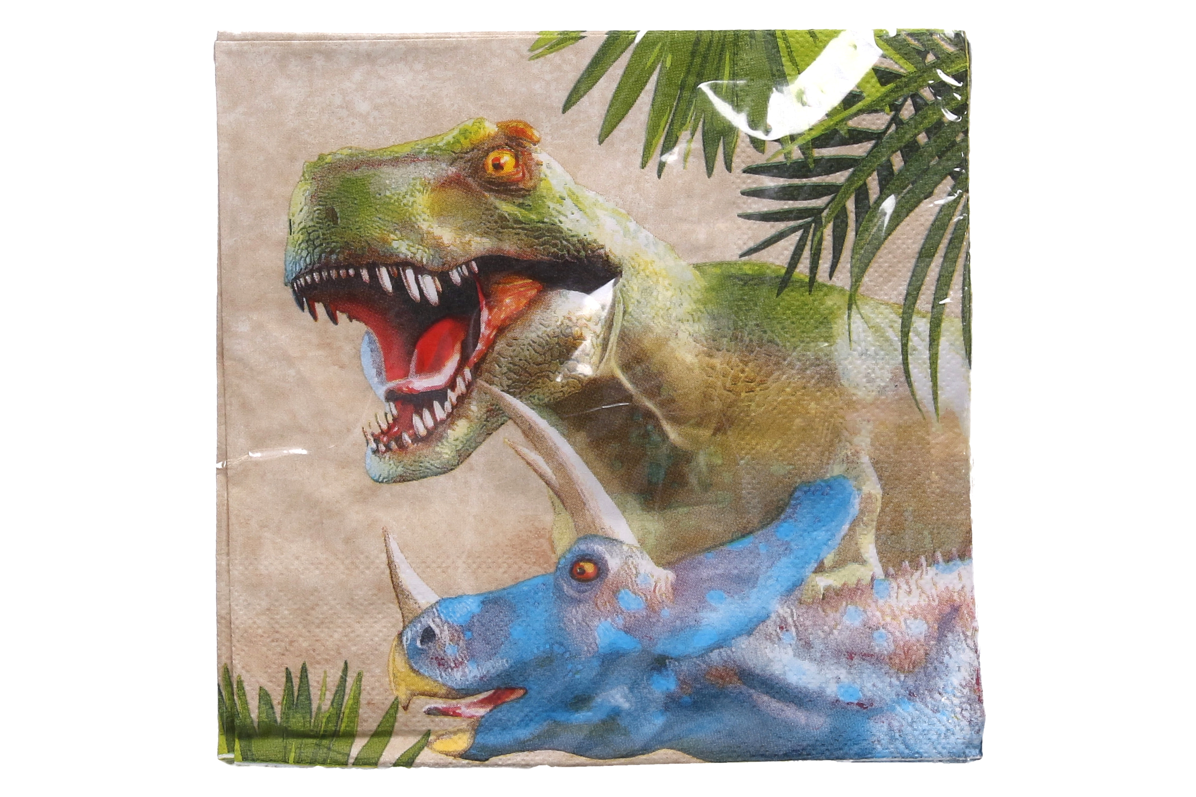 Levně Wiky Párty ubrousky Dinosauři 33x33cm 20ks