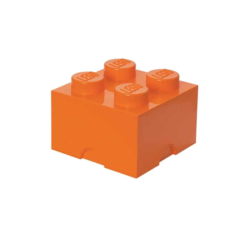 LEGO úložný box 4 oranžový