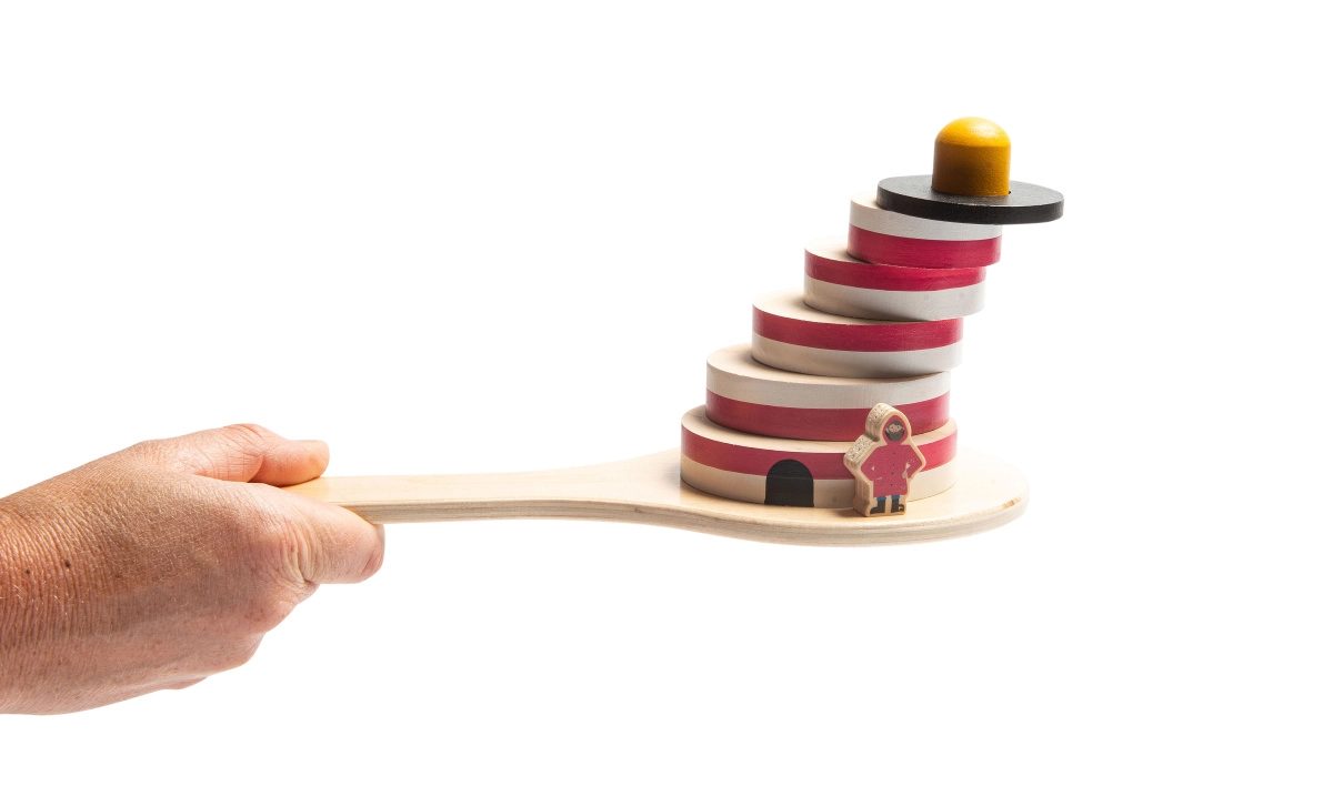 BS Toys Vyvážená hra maják