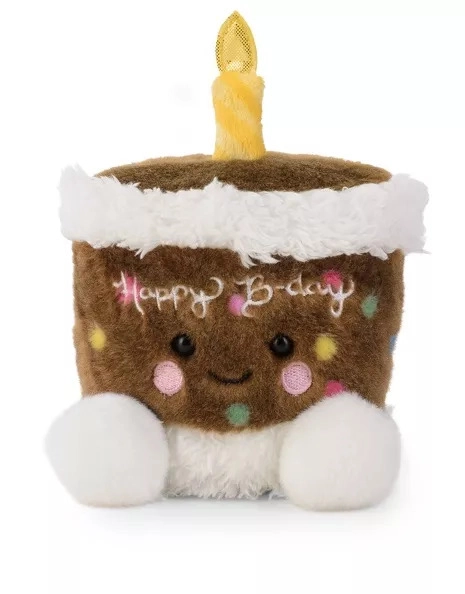 Plyšový hnědý dort PALM PALS od DAFFI