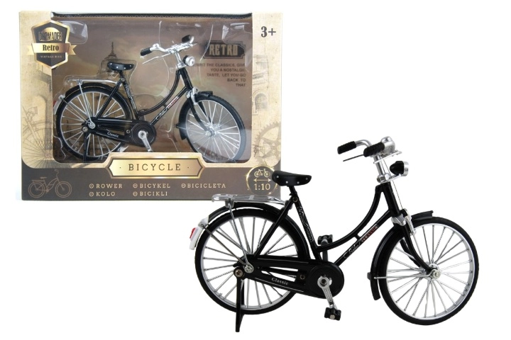 Sběratelský kovový retro model kola Dromader Welly 1:10