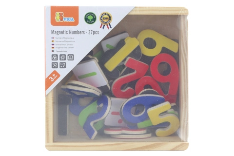 Viga Dřevěná magnetická písmenka