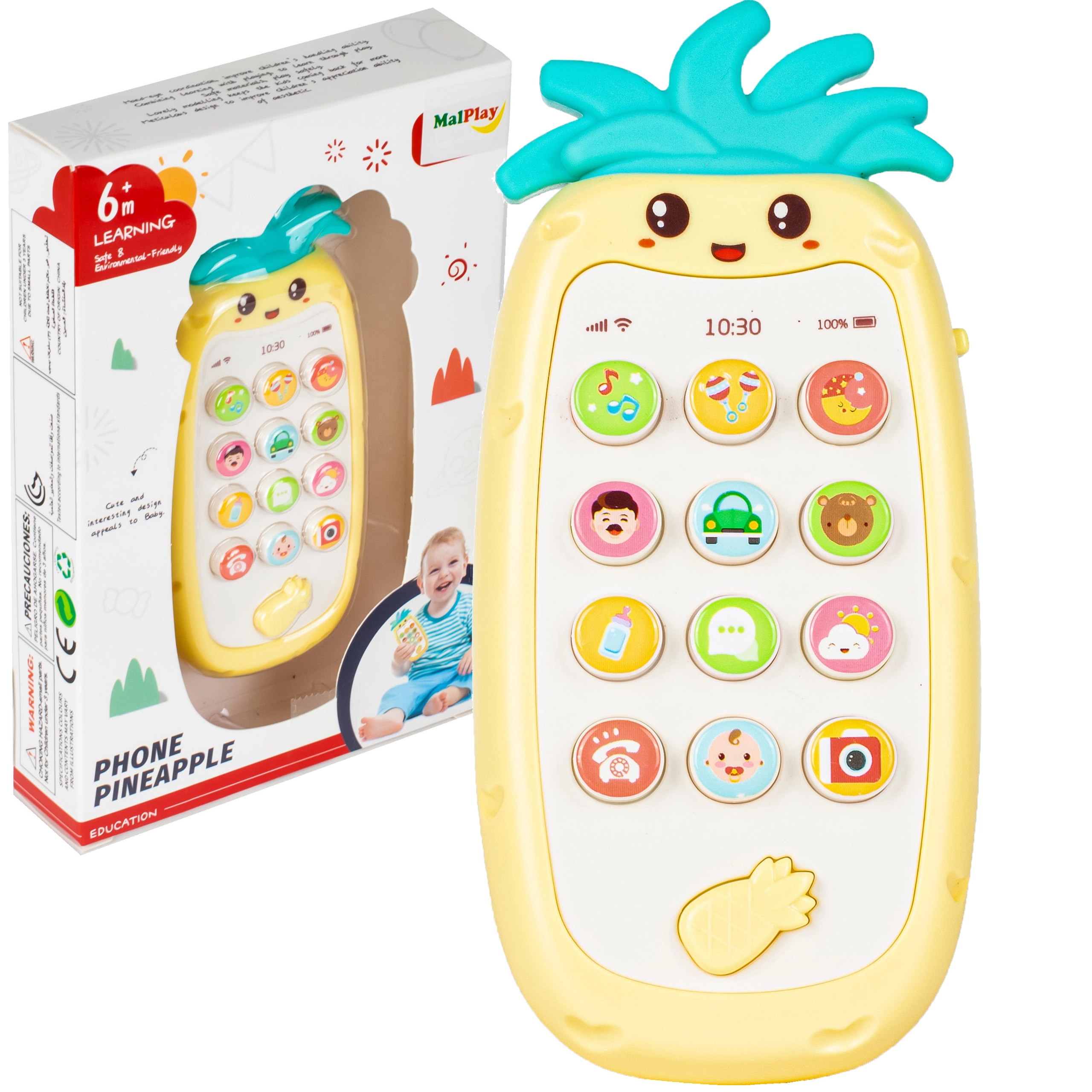 Dětský telefon ananas