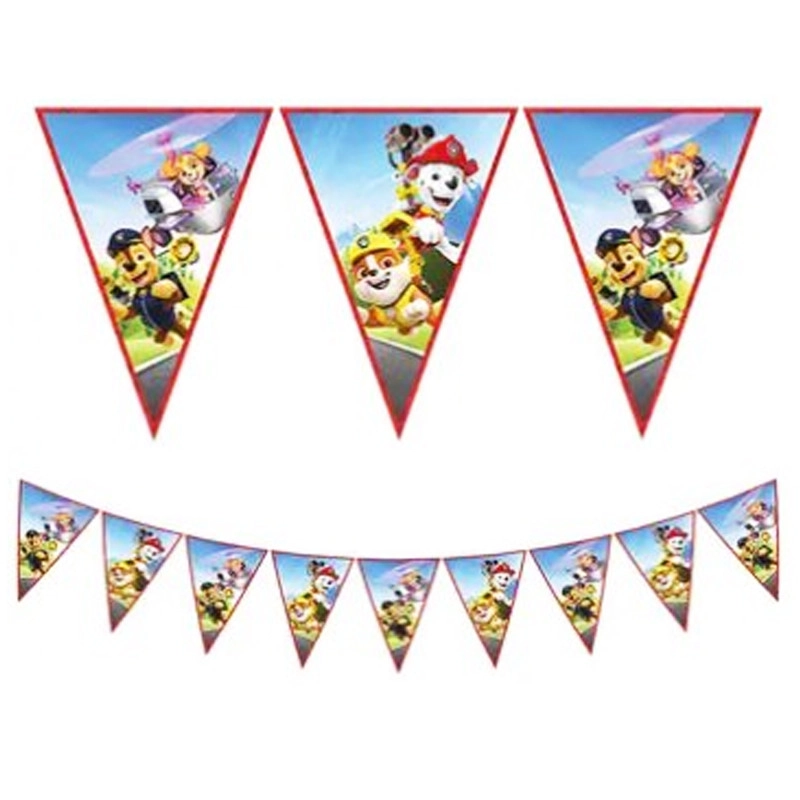 vlajková girlanda labková patrola