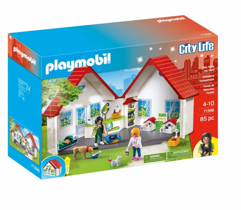 Playmobil 71396 Přenosný obchod se zvířáty