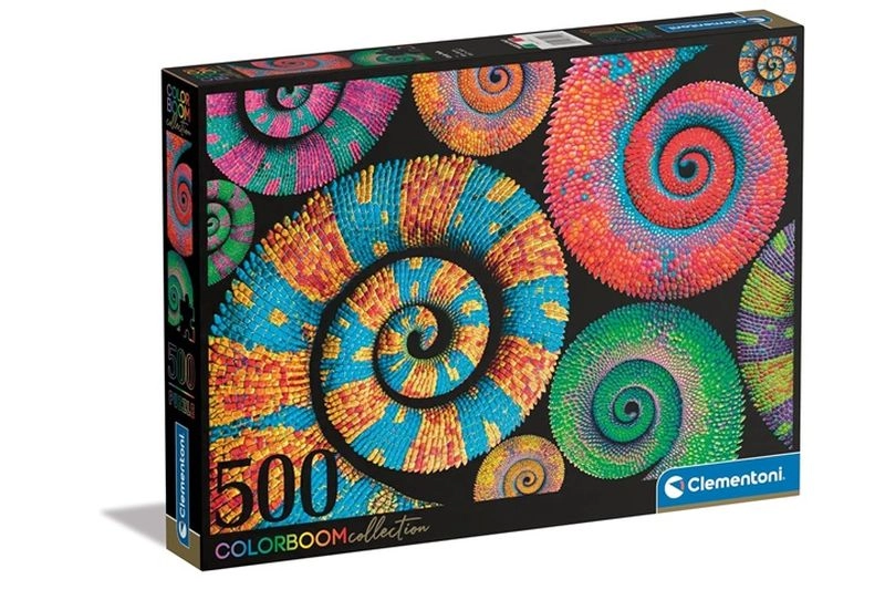 Clementoni ColorBoom Curly Tails puzzle 500 dílků