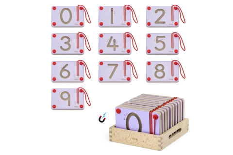 Viga Magnetické tabulky Učíme se psát čísla Toys