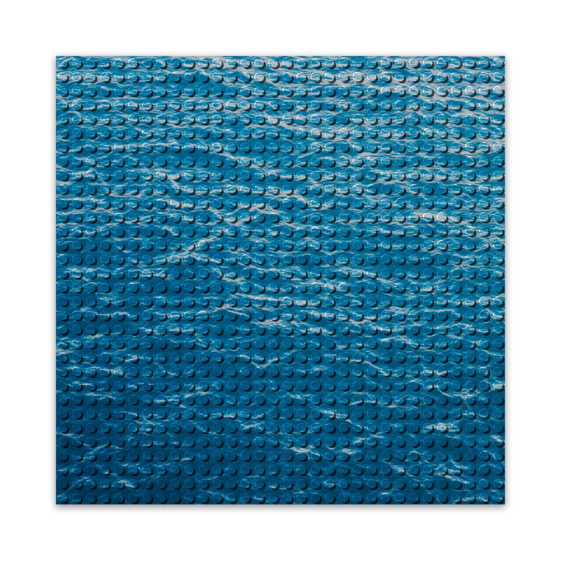 Designová podložka na stavění BRIXIES Plus - Voda 25,5 x 25,5 cm