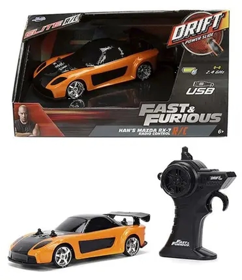 Jada Toys Mazda RX-7 Rychle a zběsile: Tokijská jízda RC 1:24 s driftem