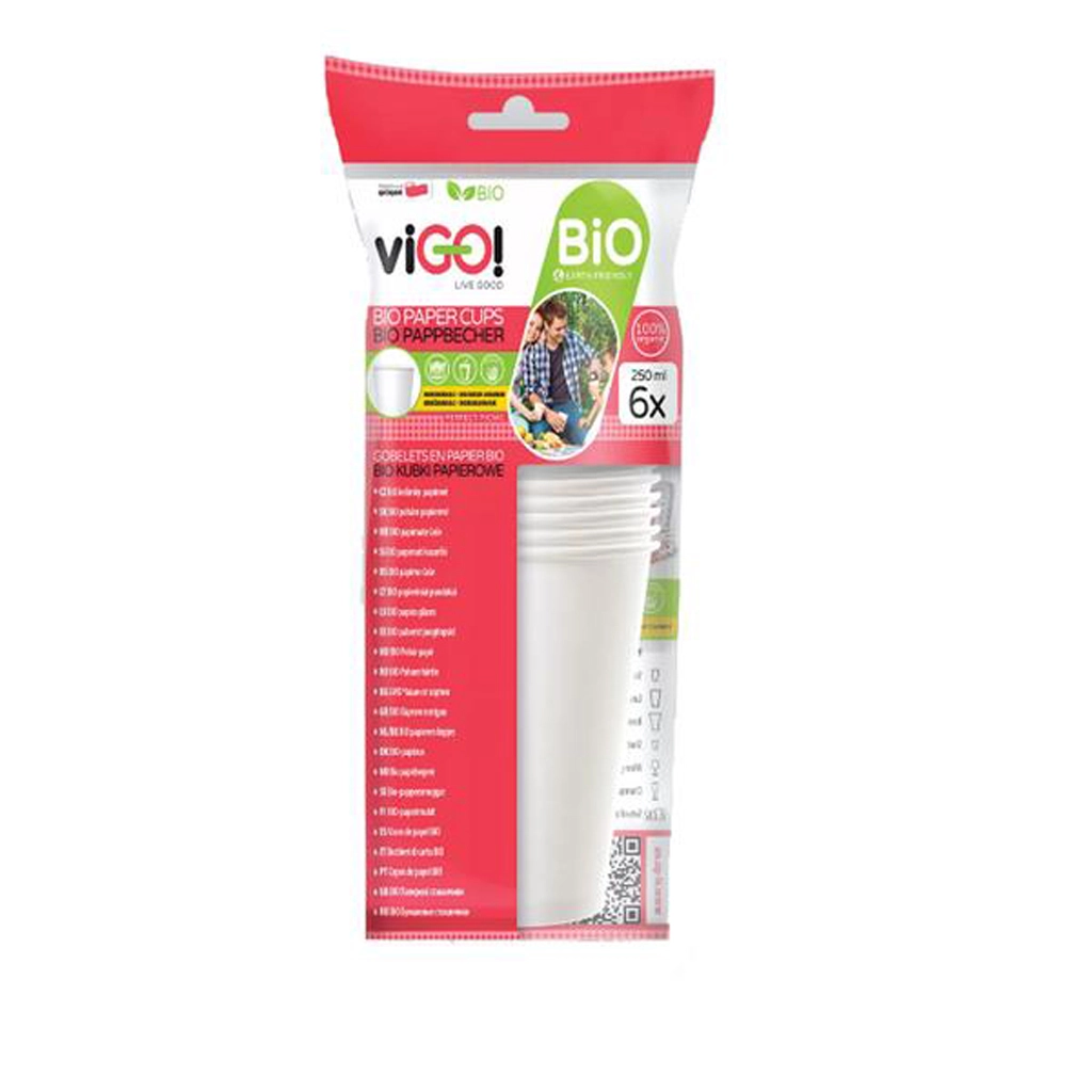 VIGO BIO papírový kelímek 250ml VIGO!