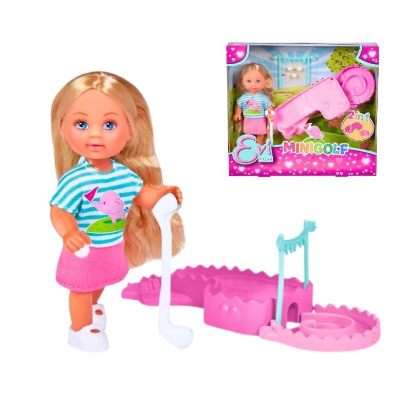 Panenka Evička minigolf set