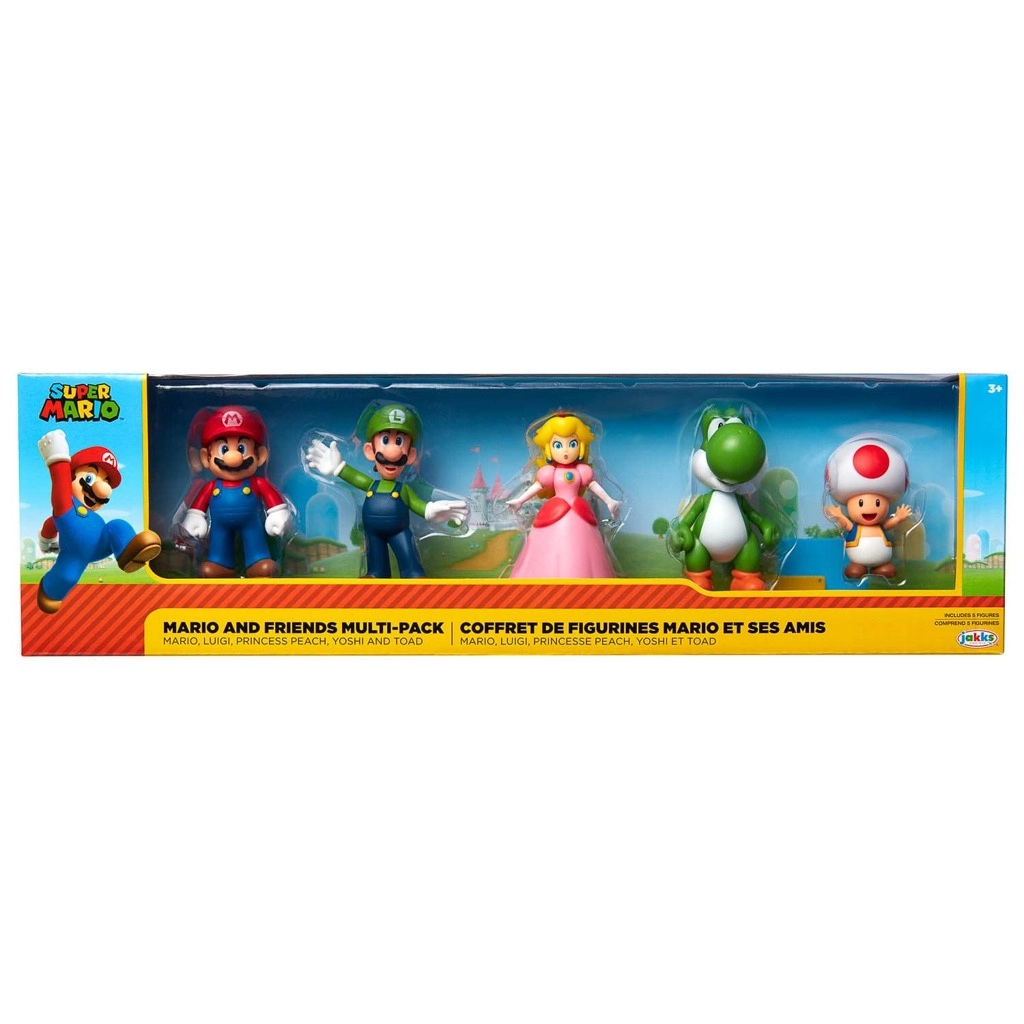 Nintendo World of Super Mario and Friends 5 pack