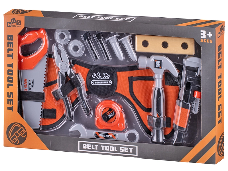 Dětská sada nářadí s opaskem 83 cm – 6 dílů