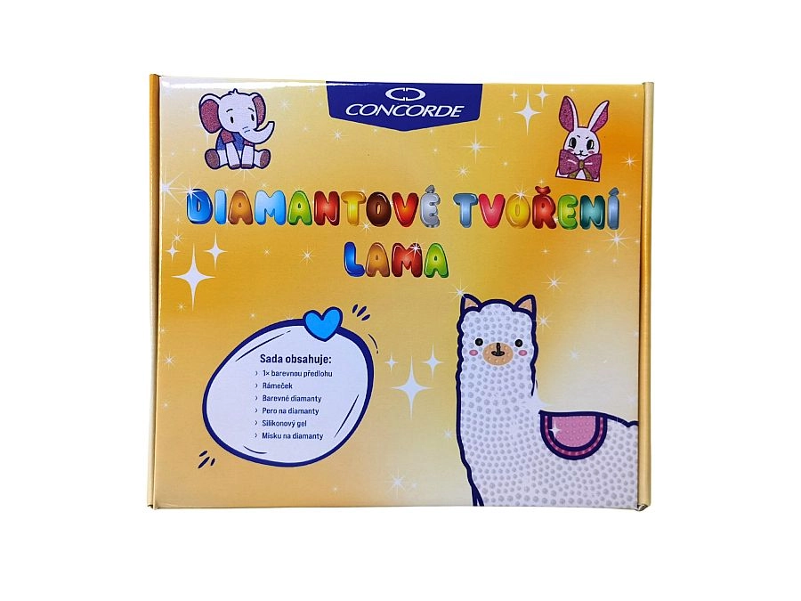 Diamantové malování CONCORDE – lama