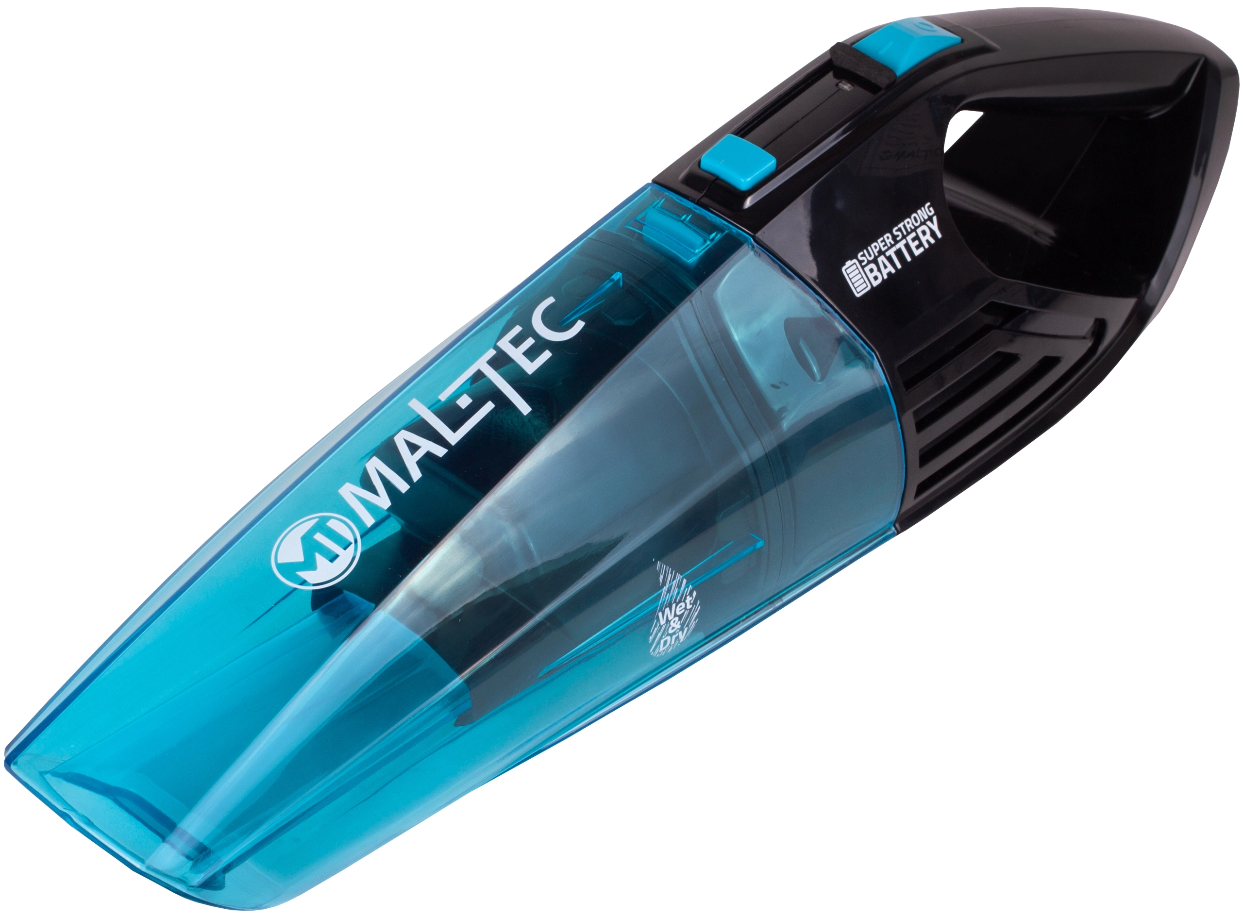 ruční bezdrátový vysavač maltec cyclone wet & dry 12v1 80 w, 0,5 l